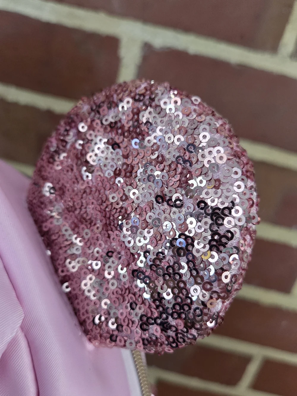 Disney Bibbidi Bobbidi Boutique Pink Sequin Ear Mini Backpack MINT